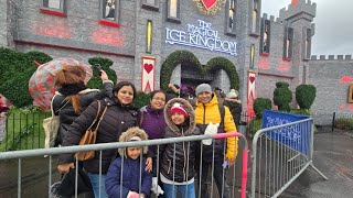 Magical Ice Kingdom in Hyde Park Winter Wonderland  Ice sculpture দিয়ে বানানো Alice in Wonderland [upl. by Eannyl898]