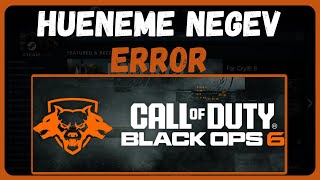 How to fix Hueneme Negev ERROR in COD Black Ops 6  Best Method 2024 [upl. by Carry]