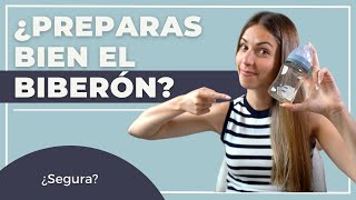 🍼 Cómo PREPARAR el BIBERÓN correctamente ✅ [upl. by Feodora]