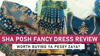 Sha Posh Dress Review  Sha Posh New Arrival 2022  Shaposh Eid Collection 2022  Door Been [upl. by Parthen544]