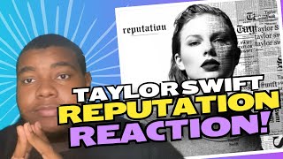 TAYLOR SWIFT  REPUTATION ALBUM REACTION [upl. by Avuha]