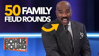 50 Family Feud Questions amp Answers With Steve Harvey [upl. by Eila237]