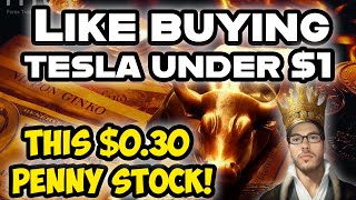 This Penny Stock Is Like Buying TESLA UNDER 1 [upl. by Nomaj]