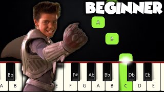 Dream  The Adventures of Sharkboy amp Lavagirl  BEGINNER PIANO TUTORIAL  SHEET MUSIC by Betacustic [upl. by Yroffej]