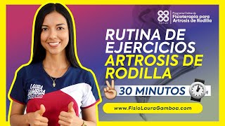 ᐈ Ejercicios para Personas con Artrosis de Rodilla 【 RUTINAS SEGURAS 】 ¡Tu Nuevo Estilo de Vida [upl. by Ebbarta]