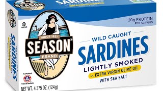 Sardine review 4  Season sardines lightly smoked in olive oil [upl. by Linskey250]