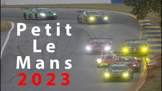 Petit Le Mans 2023 Highlights [upl. by Danit238]