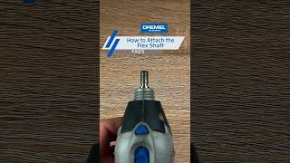 How to attach the Dremel Flex Shaft Dremel [upl. by Atiluap]