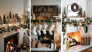 Inspiring Christmas Mantel Decor Elevate Your Fireplace Festivities [upl. by Mayda]