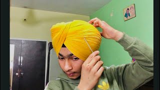 Simple watta wali dastar tutorial 🔥 [upl. by Theron]