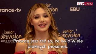 Carla Lazzari sur la chanson de Sara James Eurovision Junior 2021 Paris [upl. by Ennyleuqcaj]