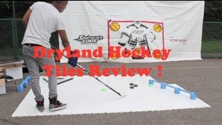 Dryland Hockey Tiles Review  Sweet Hockey Slick Dryland Hockey Training Tiles [upl. by Lacee174]