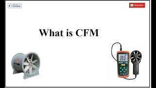 What is CFM How to measure it [upl. by Charry]