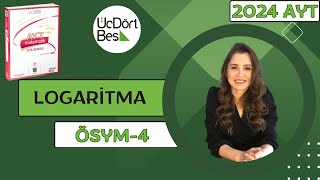 2024 345 AYT MATEMATİK  LOGARİTMA ÖSYM4  345 aytmatematik yks2024 [upl. by Arola]