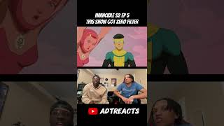 Invincible Fight scene reaction invincible invincible2 amazonprime invinciblecomics atomeve [upl. by Jak]