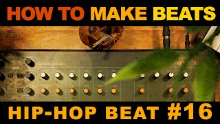 How to make a TR 808 hip hop beat 016 [upl. by Megargee]