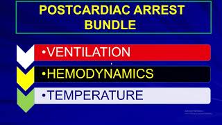 Post Cardiac Arrest Ventilation 10 rules [upl. by Anerroc]