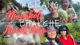 Travel Vlog of Nuwakot Kispang NepalOff Road Part2 🍃 nepal villagelife [upl. by Benedikta]