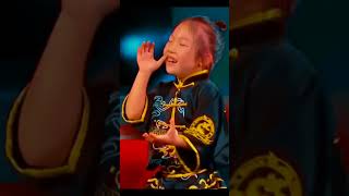 Kung Fu Kid Calleigh Tsay Surprises Steve Harvey on Little Big Shots shorts [upl. by Daphna]