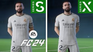 EA Sports FC 24 FIFA 24  Xbox Series X vs Xbox Series S  Graphics Comparison  4K [upl. by Mueller]