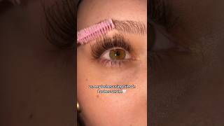 Growing lashes with castor oil vs lash serum [upl. by Gaynor649]