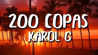 karol g  200 copas 𝒔𝒍𝒐𝒘𝒆𝒅  𝒓𝒆𝒗𝒆𝒓𝒃 [upl. by Ennairod273]