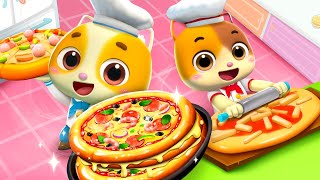 I Love Pizza  ABC Song  More Kids Songs amp Nursery Rhymes  MeowMi Family Show [upl. by Ibba46]