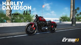 Cruising on a Harley Davidson Iron 883  The Crew 2 Open World Free Roam Gameplay  No Commentary [upl. by Aldric521]