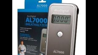 Alco Digital AL7000 Breathalyser [upl. by Trevlac749]