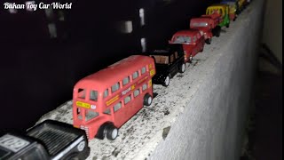 SCALE MODEL VEHICLE  Nighttime Toy Car Collection Tour [upl. by Aronaele]