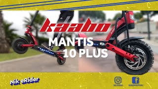 SCOOTER ELÉCTRICO 🛴  KAABO MANTIS 10 PLUS [upl. by Lynad]