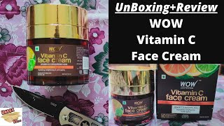 WOW Skin Science Vitamin C Face Cream Review [upl. by Tom]