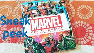 Marvel Encyclopedia  Updated amp Expanded  Sneak Peek [upl. by Atiana]