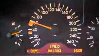 Mercedes Benz CLK 430 v8 0100 beschleunigung acceleration [upl. by Spiers]