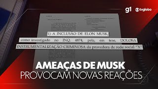 Ameaças de Elon Musk de descumprir decisões judiciais brasileiras provocam novas reações [upl. by Jami326]