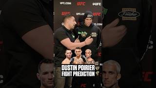 Dustin Poirier predicts Michael Chandler vs Charles Oliveira II ufc ufc309 mma [upl. by Gruber]