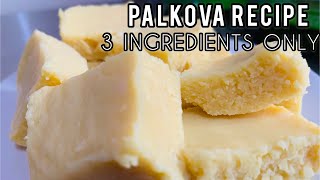 Palkova Recipe  Easy Halkova Recipe  3 Ingredients only  Resepi Palkova [upl. by Eradis]