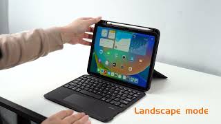 DK Series iPad Keyboard Operating Instructions [upl. by Fotina203]