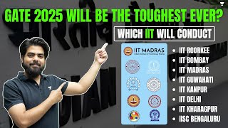 GATE 2025 will be toughest EVER Which IIT will Conduct 🤯🤯 Vishal Soni [upl. by Elkraps]