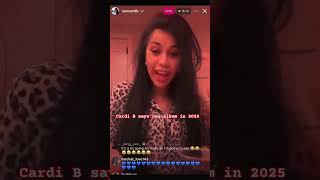 Cardi B says new album 2025 offset interview [upl. by Masterson]