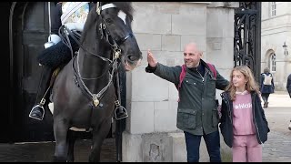 What this Tourist Does makes the Guard angry He pulls the reins back and confronts the tourist [upl. by Melessa]