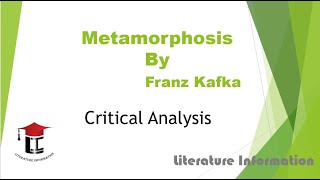 The Metamorphosis by Franz Kafka Critical Analysis  Themes  Title Significance Explained [upl. by Macey]