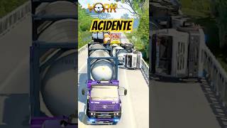 Comboio e acidente na ponte Ep082 eurotrucksimulator2 viral fyp gamer yorkoliveira shots [upl. by Anahsal718]