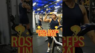 Rosca Bíceps Unilateral  Muscle up shortsviral shortsvideo fitness biceps shorts [upl. by Feld]