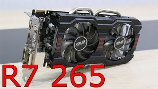 ASUS Radeon R7 265 DirectCU II Review [upl. by Gussi]