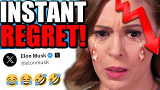 Alyssa Milano Faces INSANE BACKLASH For The DUMBEST TWEET [upl. by Wilmer877]