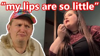 AMBERLYNN TALKS ABOUT HER LIPS TO CLICKBAIT WEIGHT GAIN [upl. by Madison]