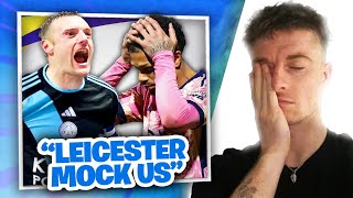 Jamie Vardy And Leicester City BRUTALLY Mock Leeds United [upl. by Ahtis253]