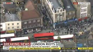 Londons Tottenham Riot 2011 Mark Duggan and Riot [upl. by Yerggoeg]