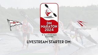 Danmarksmesterskaberne i kano og kajakmaraton 2024  fredag 9 august Short Track [upl. by Oranneg]